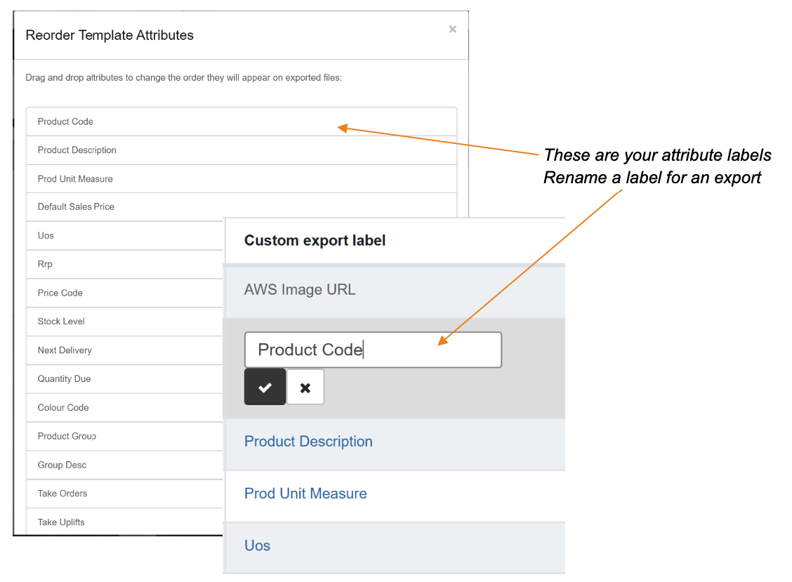 4.3 Export: How to use Templates